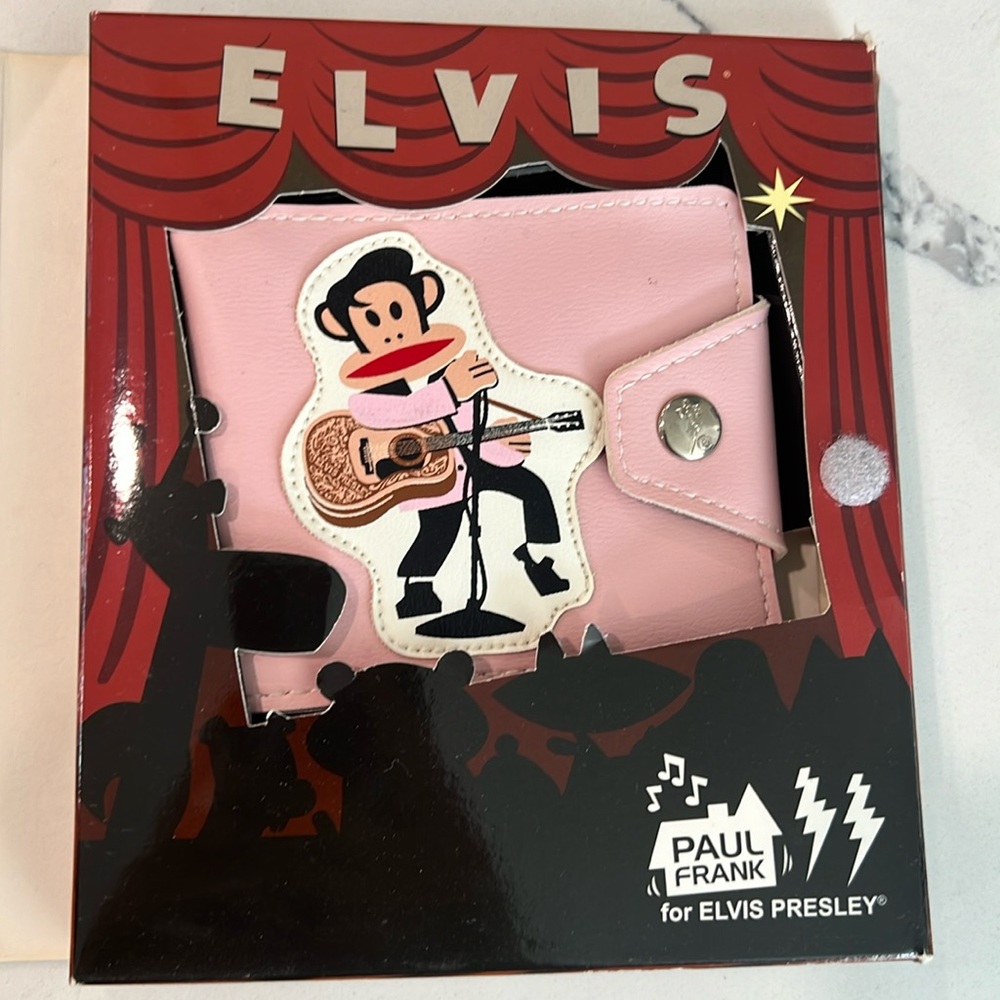 Paul Frank - ELVIS wallet - Collectors Item NEW in BOX